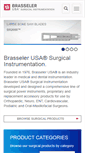 Mobile Screenshot of brasselerusamedical.com